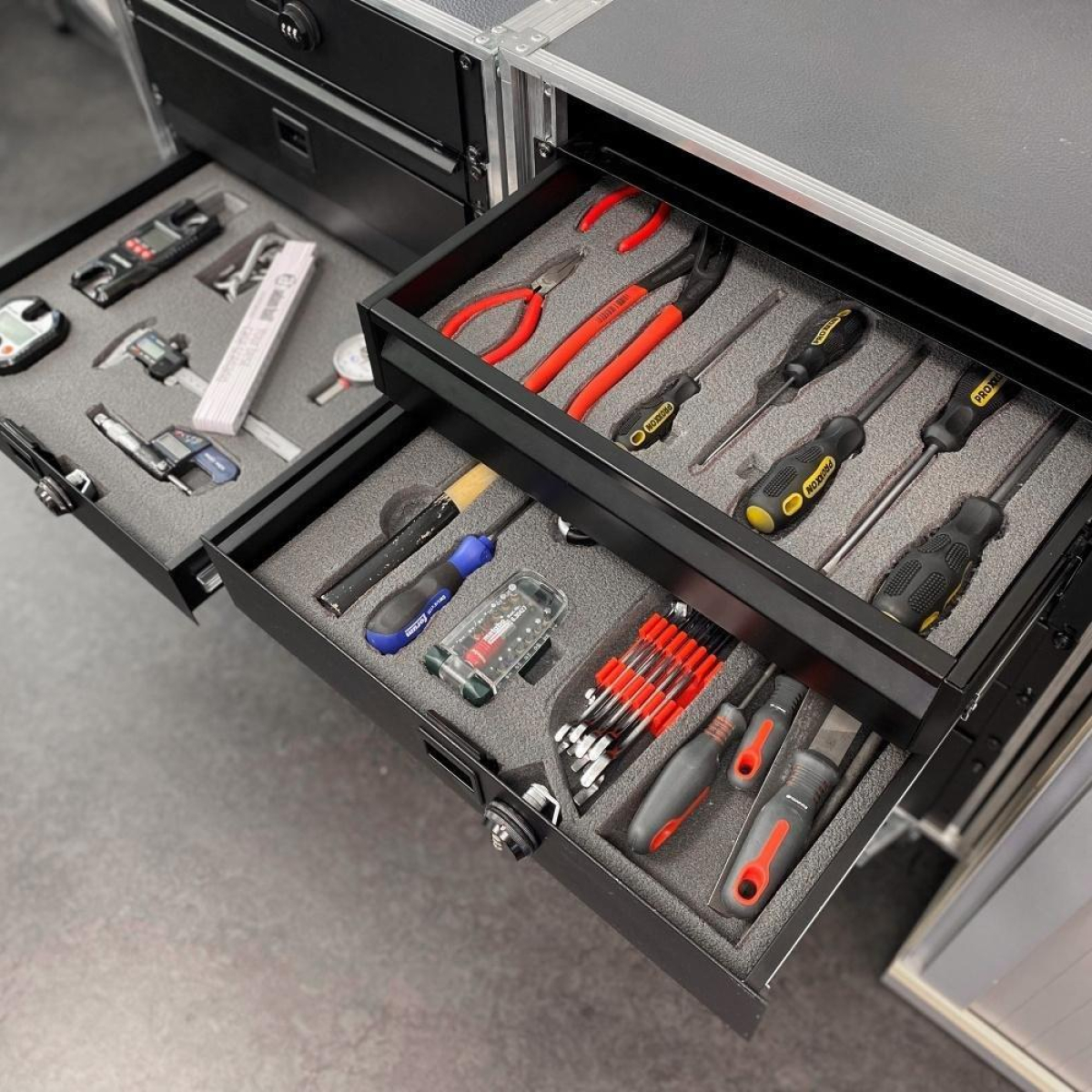 inlay für Rackschubladen zuschneidbar