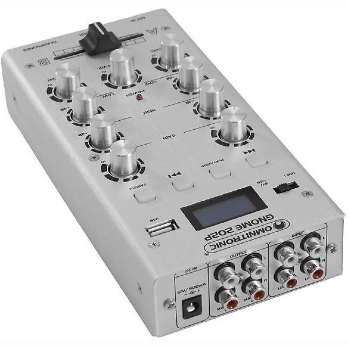 GNOME-202P Mini Mixer silber GNOME-202P Mini Mixer silber