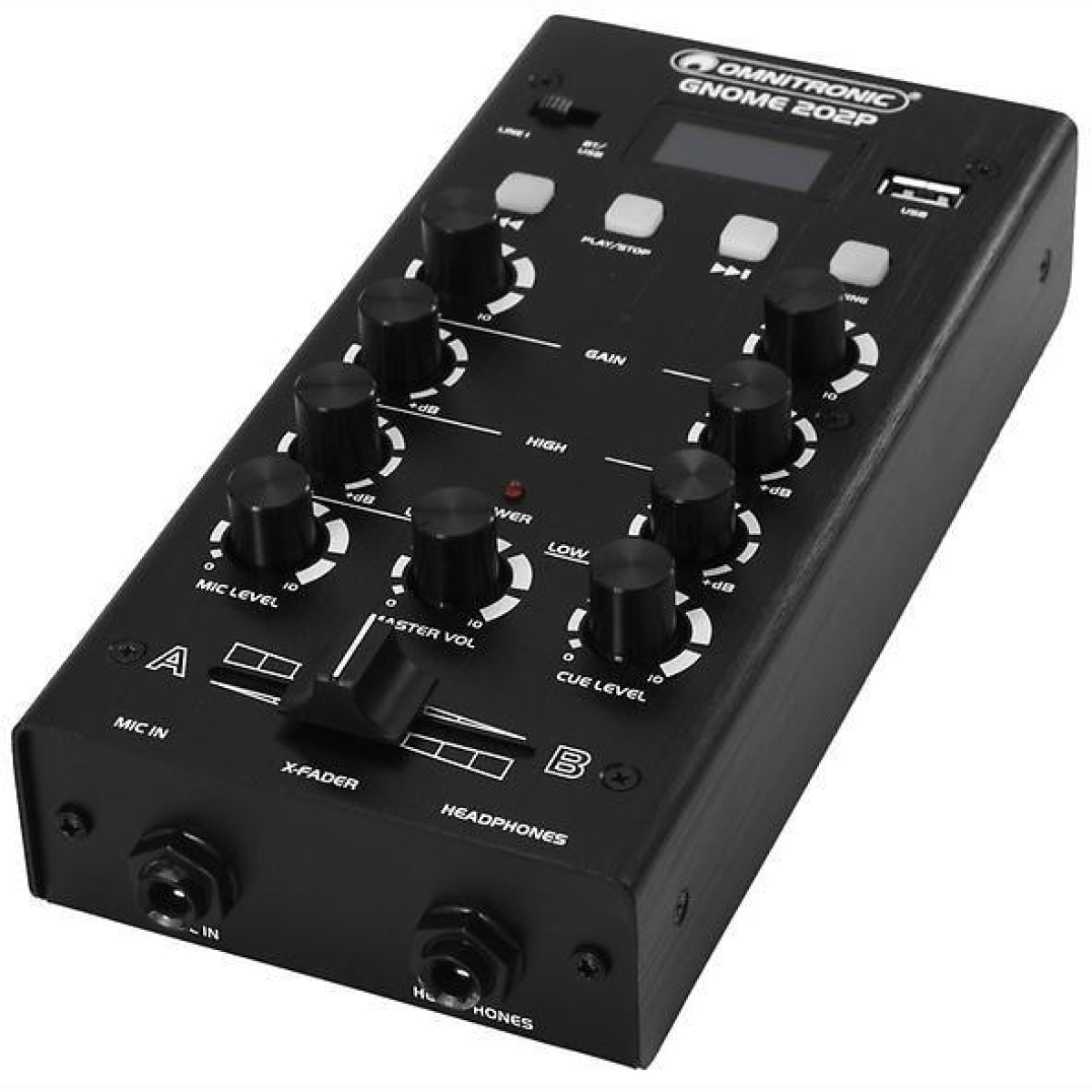 GNOME-202P Mini Mixer schwarz