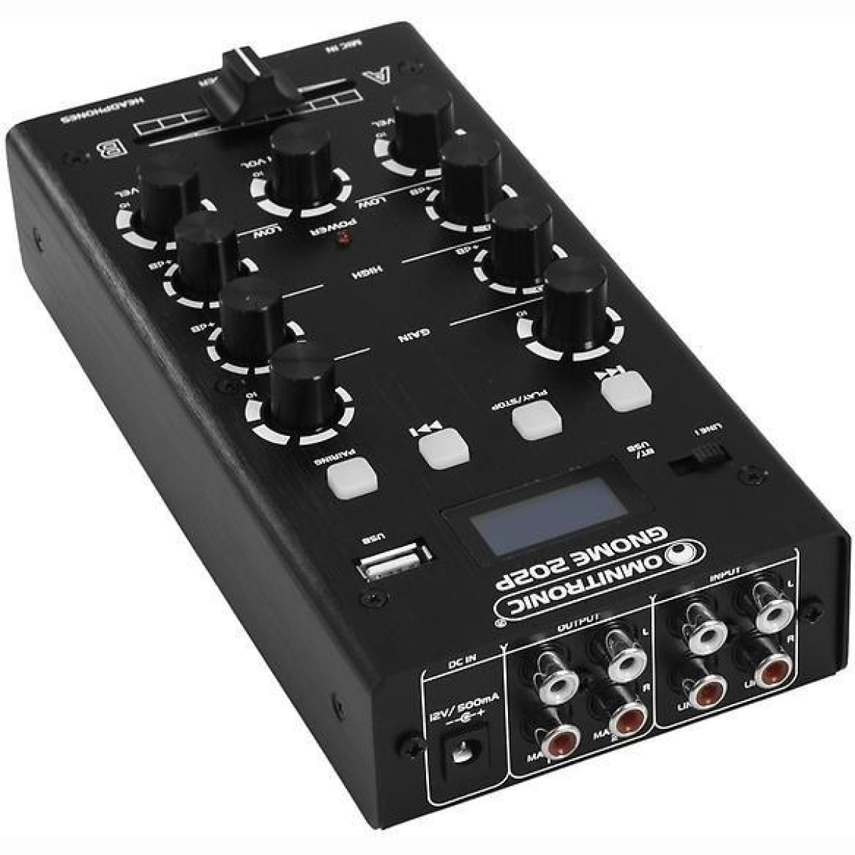 GNOME-202P Mini Mixer schwarz