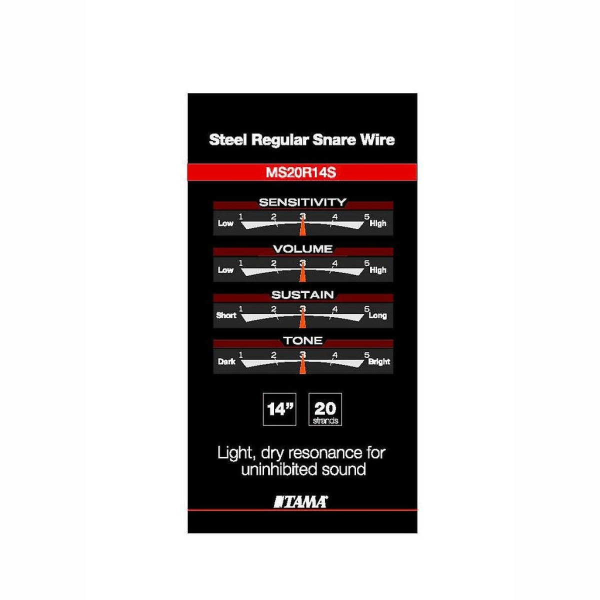 R1412SL-SBK Snare Drum 14