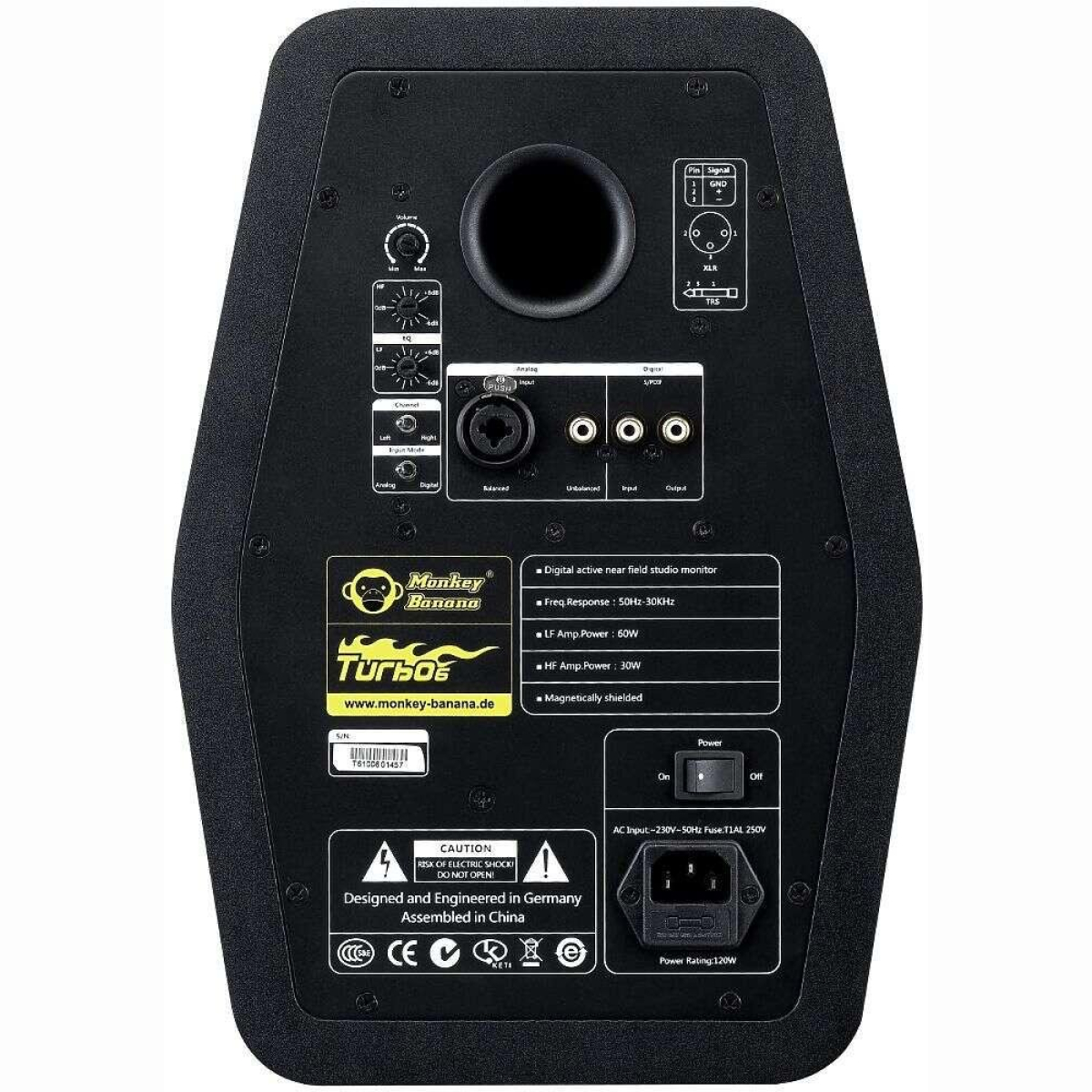 Banana Turbo 6 black Studiomonitor