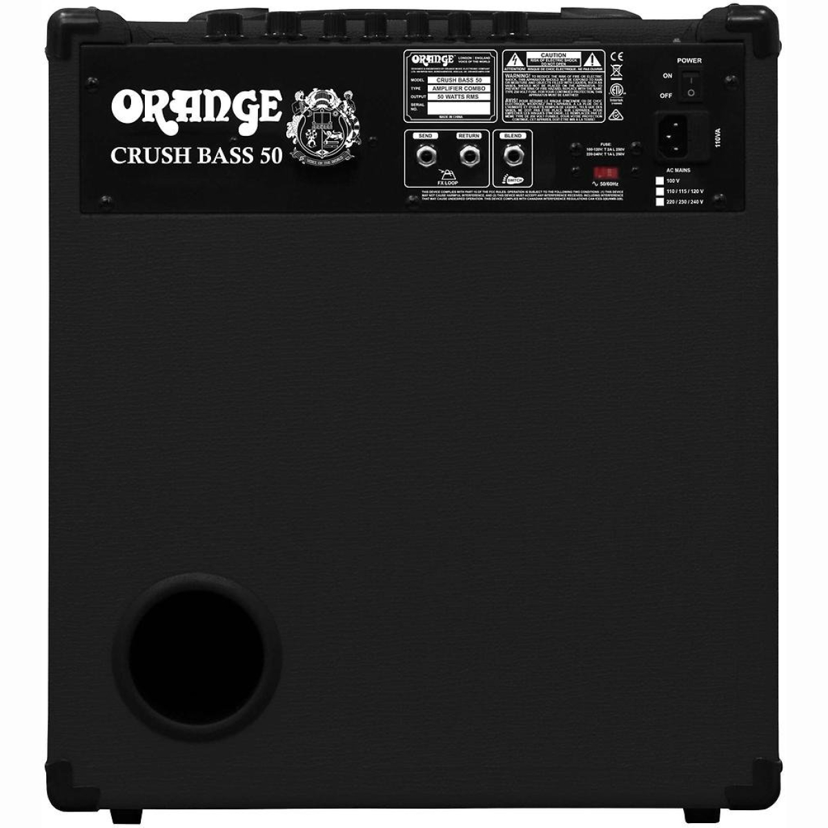 Crush Bass 50 BK Combo E-Bass Crush Bass 50 BK Combo E-Bass