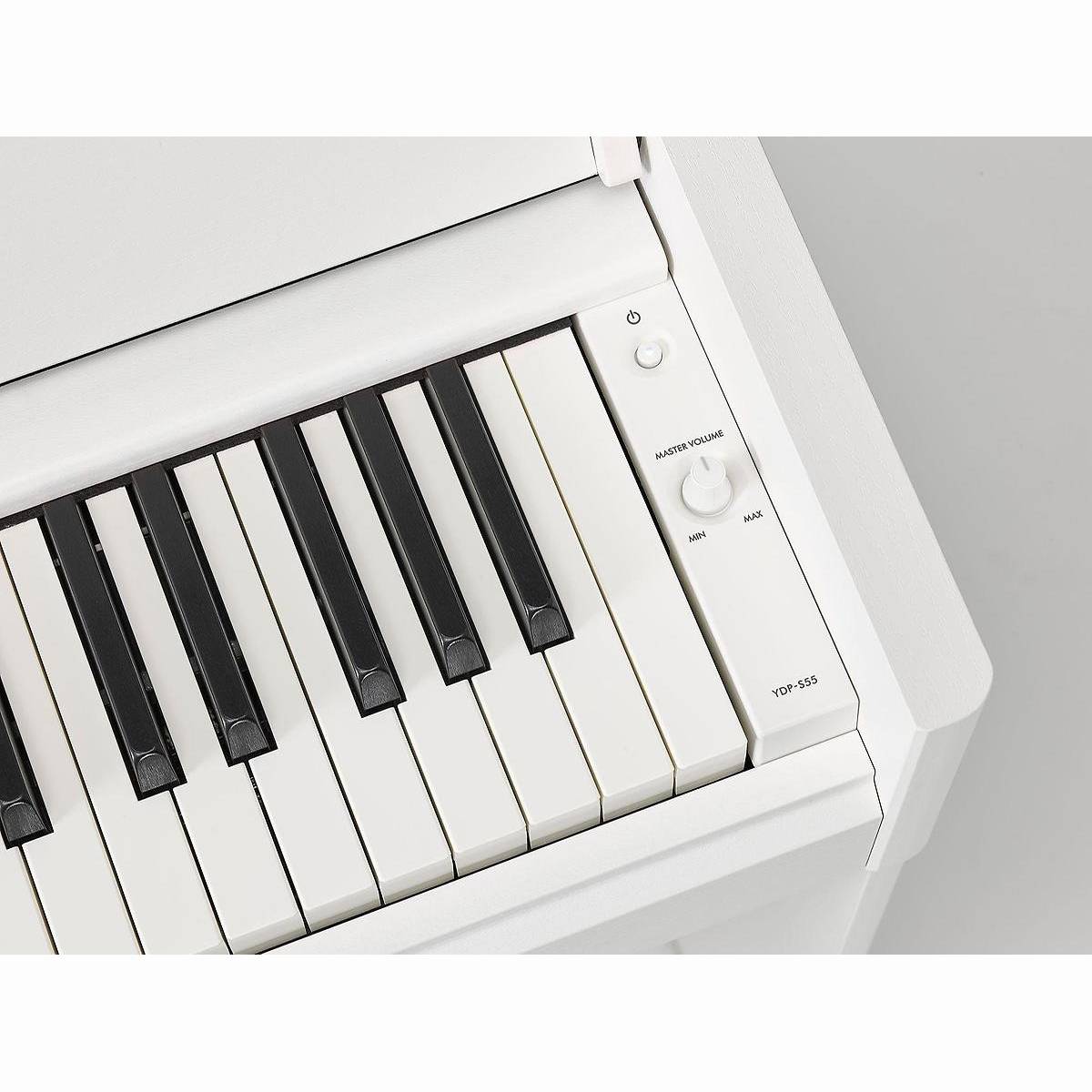 YDP-S55 W Arius Digitalpiano weiss