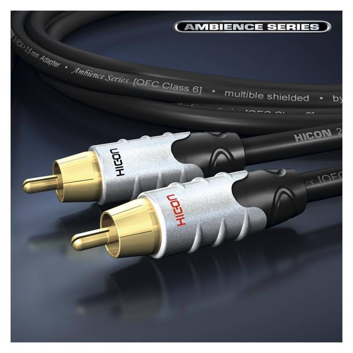 Cable Chinchkabel 2x RCA<>2x RCA 3,0M