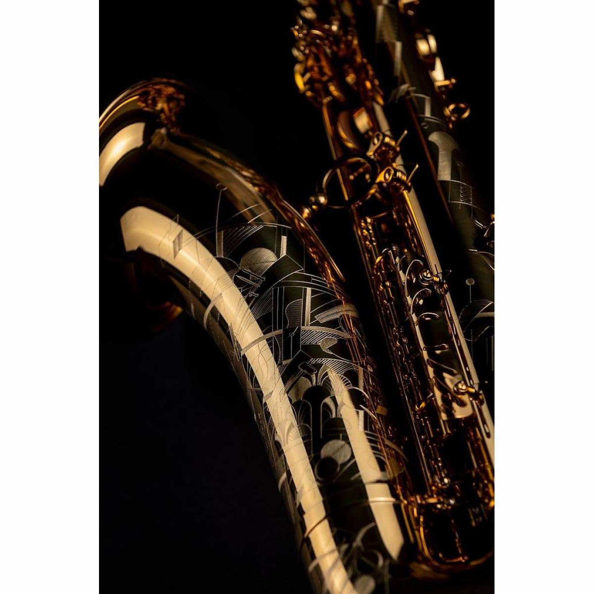 Tenor-Sax SIGNATURE, dunkler Goldlack