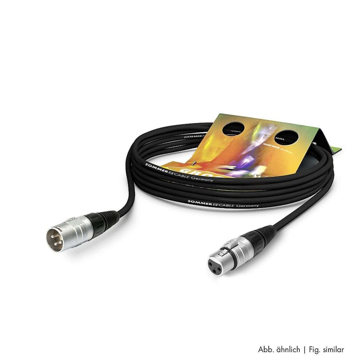 Cable Mikrofonkabel 1,0M Stage Hicon