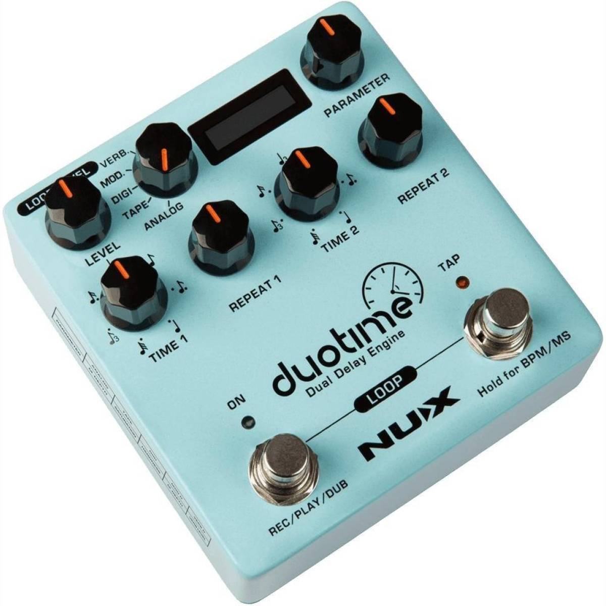 Duo Time Double Delay Pedal + Looper Duo Time Double Delay Pedal + Looper