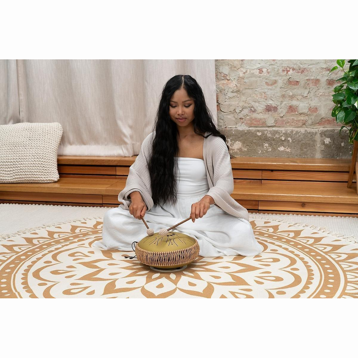 Medium Octave Tongue Drums Gold C-Dur Medium Octave Tongue Drums Gold C-Dur