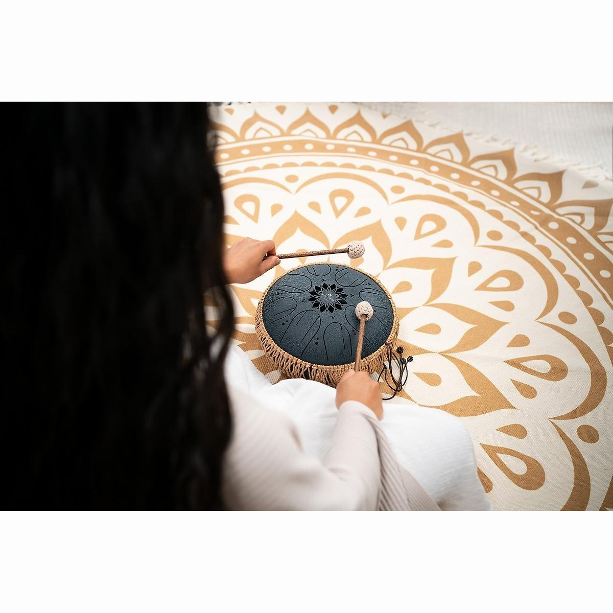 Medium Octave Tongue Drums Blau C-Moll