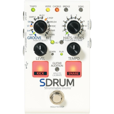 SDRUM Strummable Drums