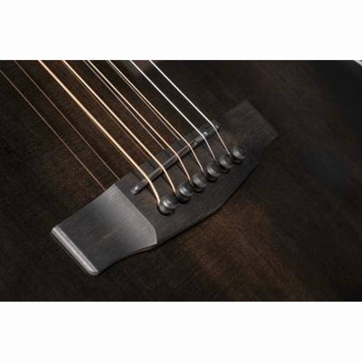 Westerngitarre Modern Black,Gloss