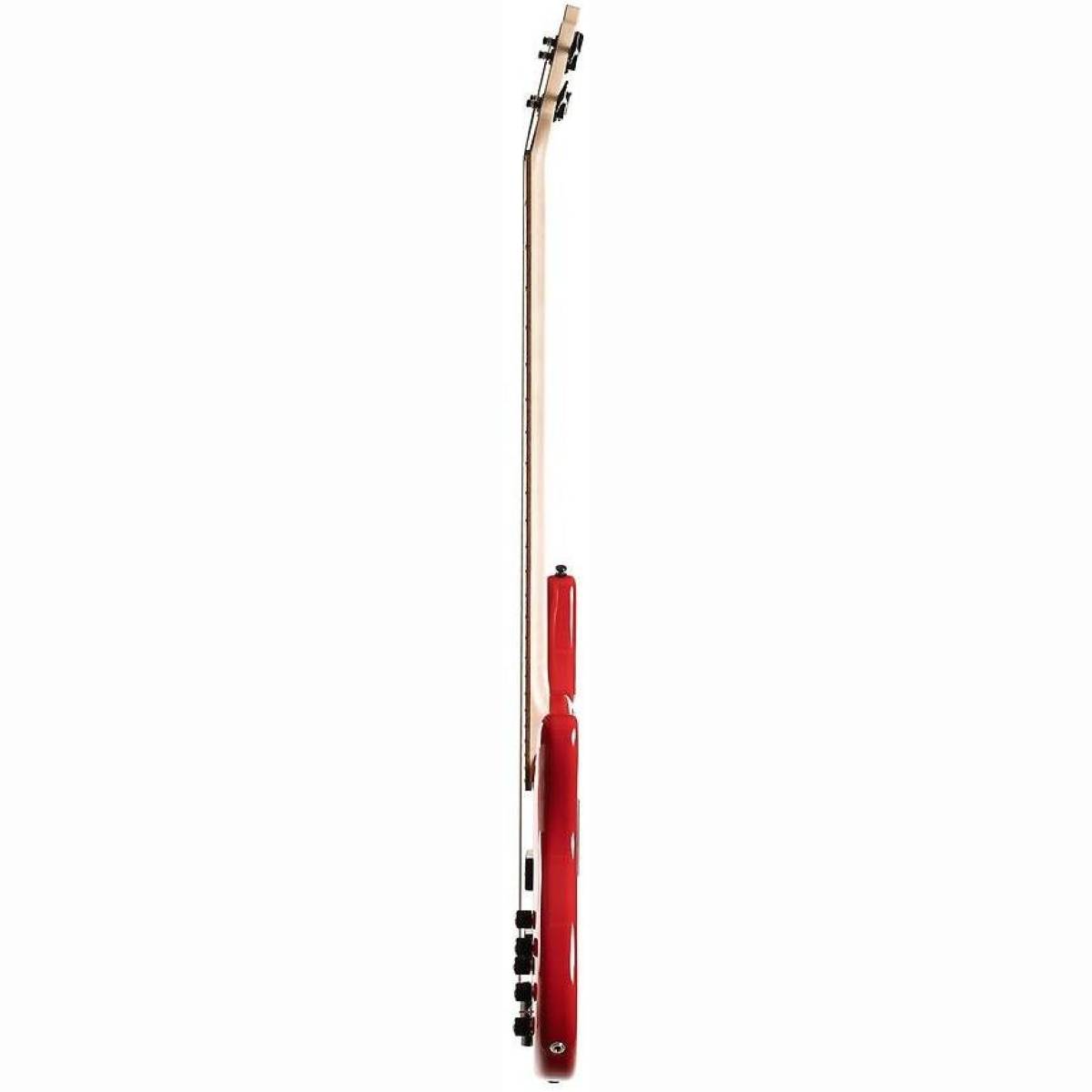 C4 Deluxe Candy Red Bass Gitarre