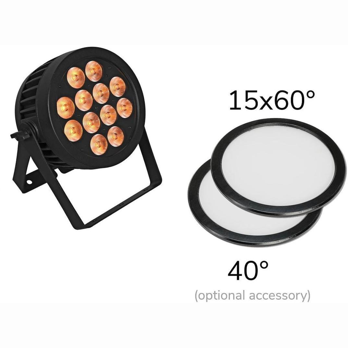 LED IP PAR 12x9 Watt SCL Spot