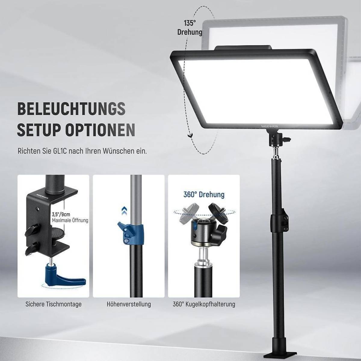 GL1C RGB LED Flächenleuchte