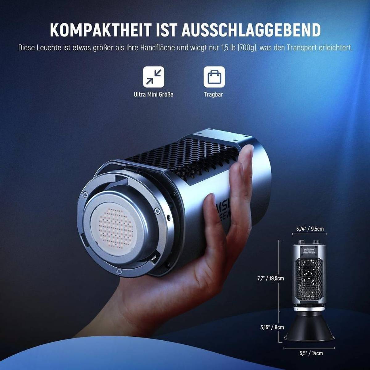 MS150C Bi-Color LED Dauerlicht