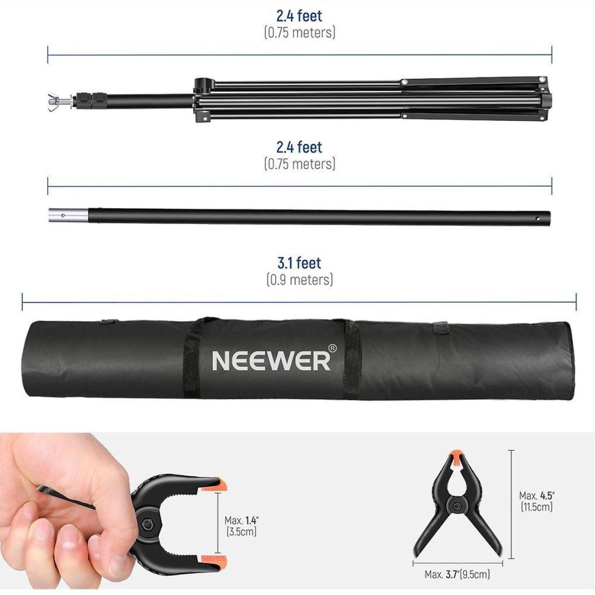 NK-ST0203 Foto/Video Hintergrundsystem