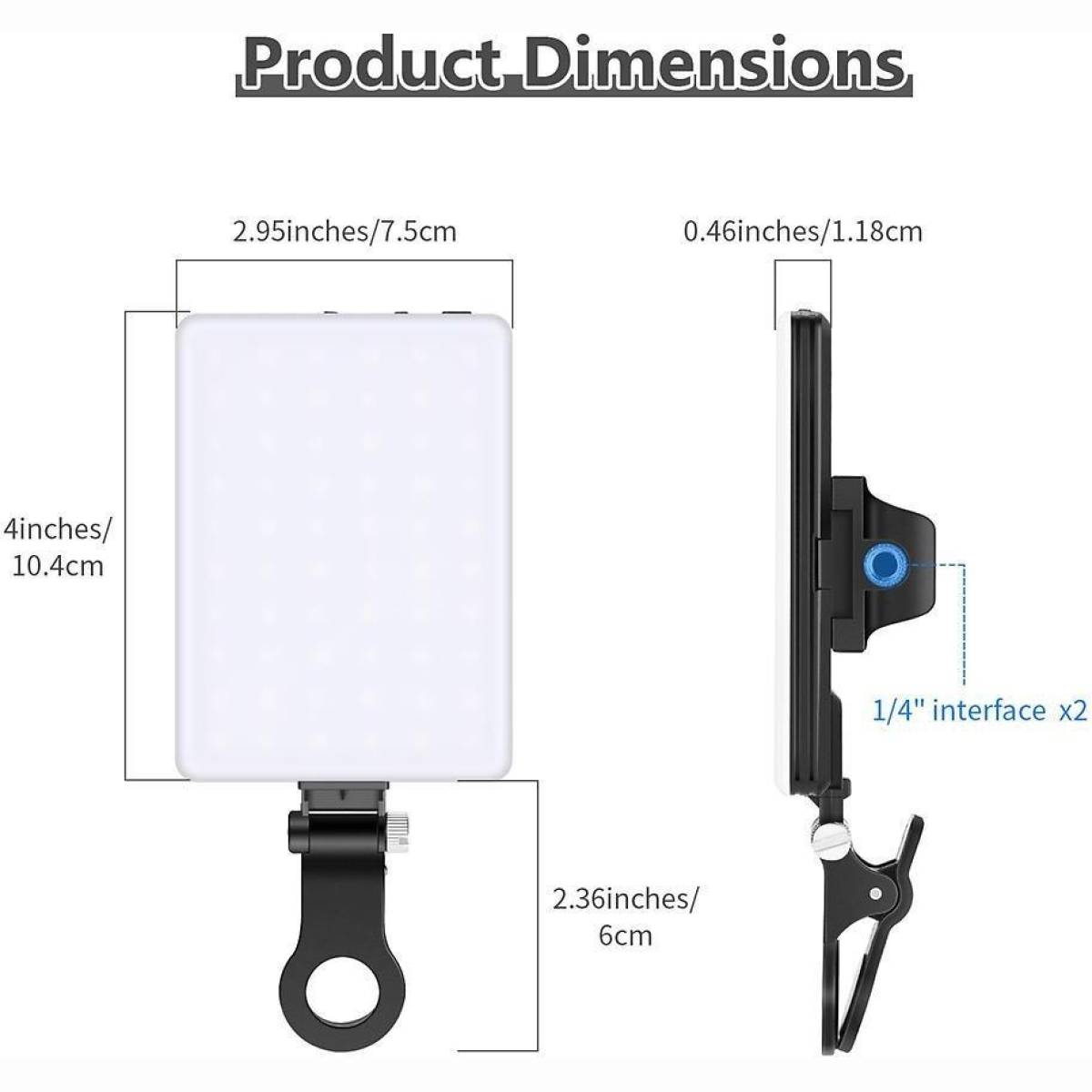 NL-60AI Bi-Color LED Klemmleuchte