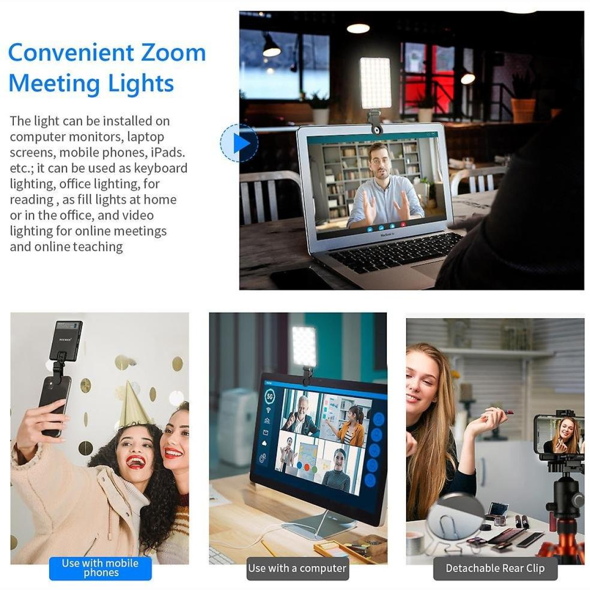 NL-60AI Bi-Color LED Klemmleuchte