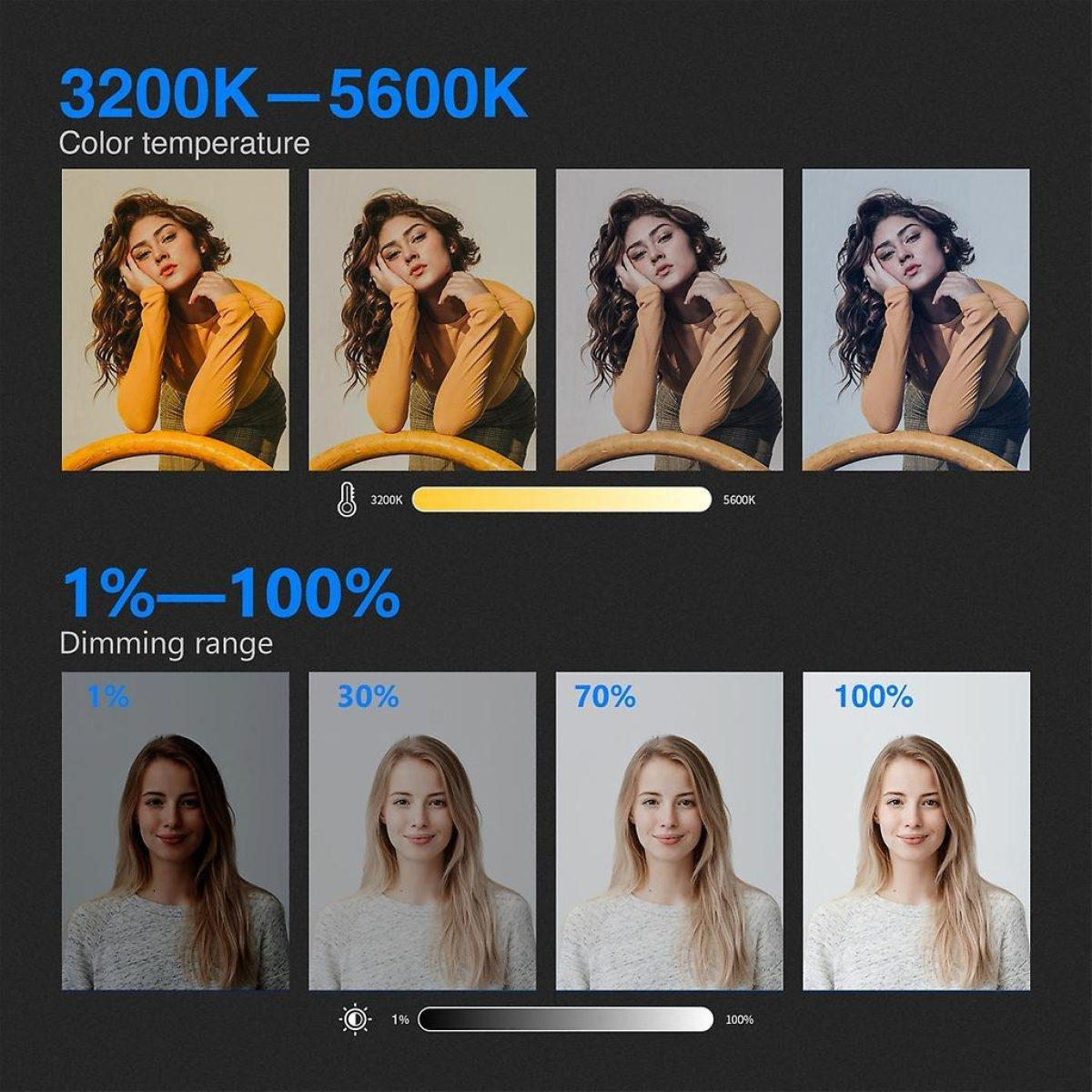 NL-288ARC Bi-Color LED Flächenleuchte