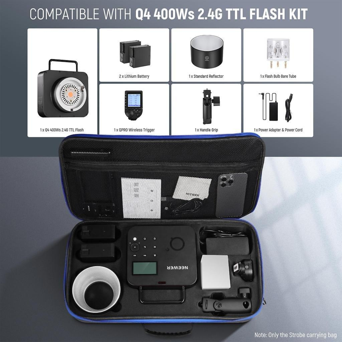 PB8 Tragetasche für NEEWER Q4 Blitz