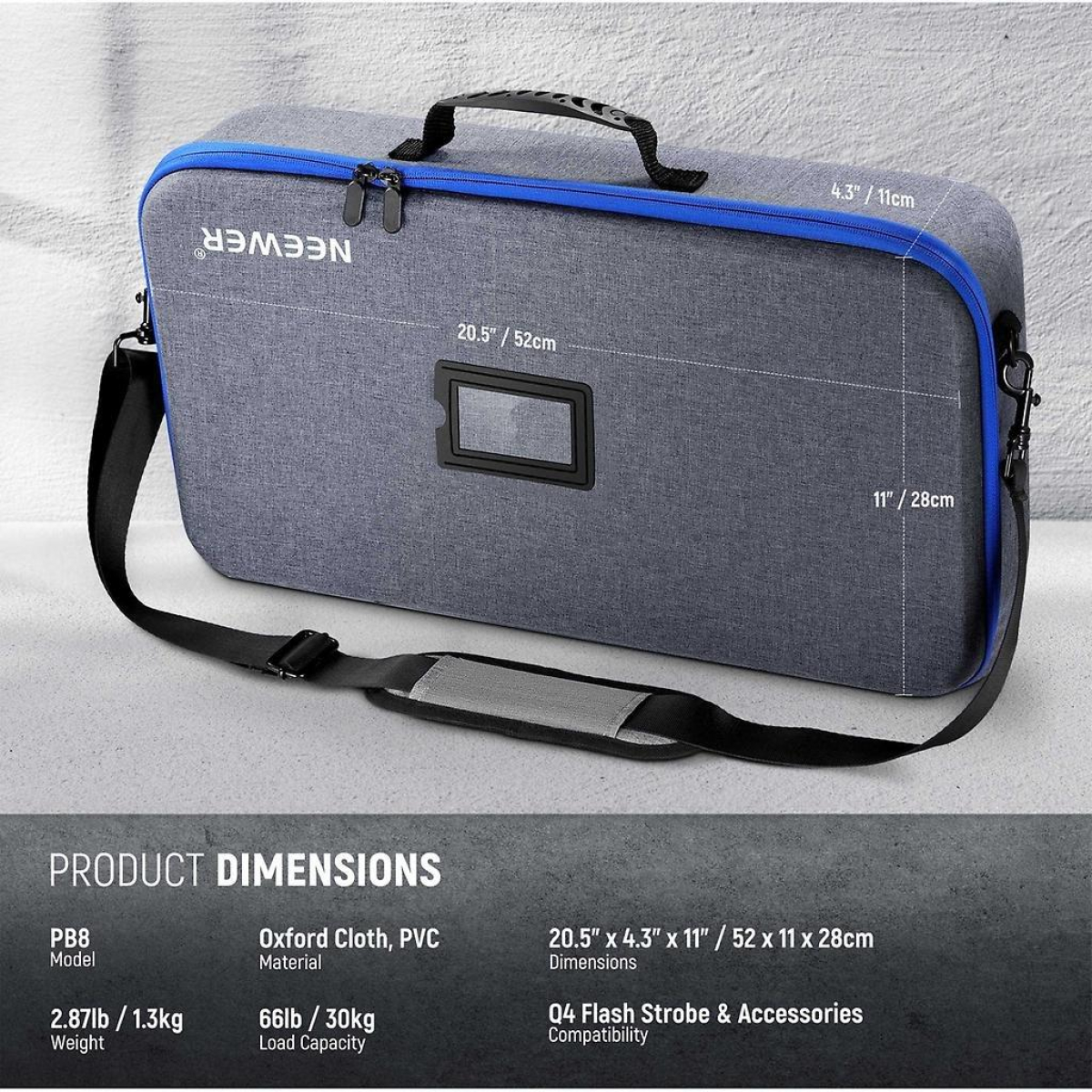 PB8 Tragetasche für NEEWER Q4 Blitz