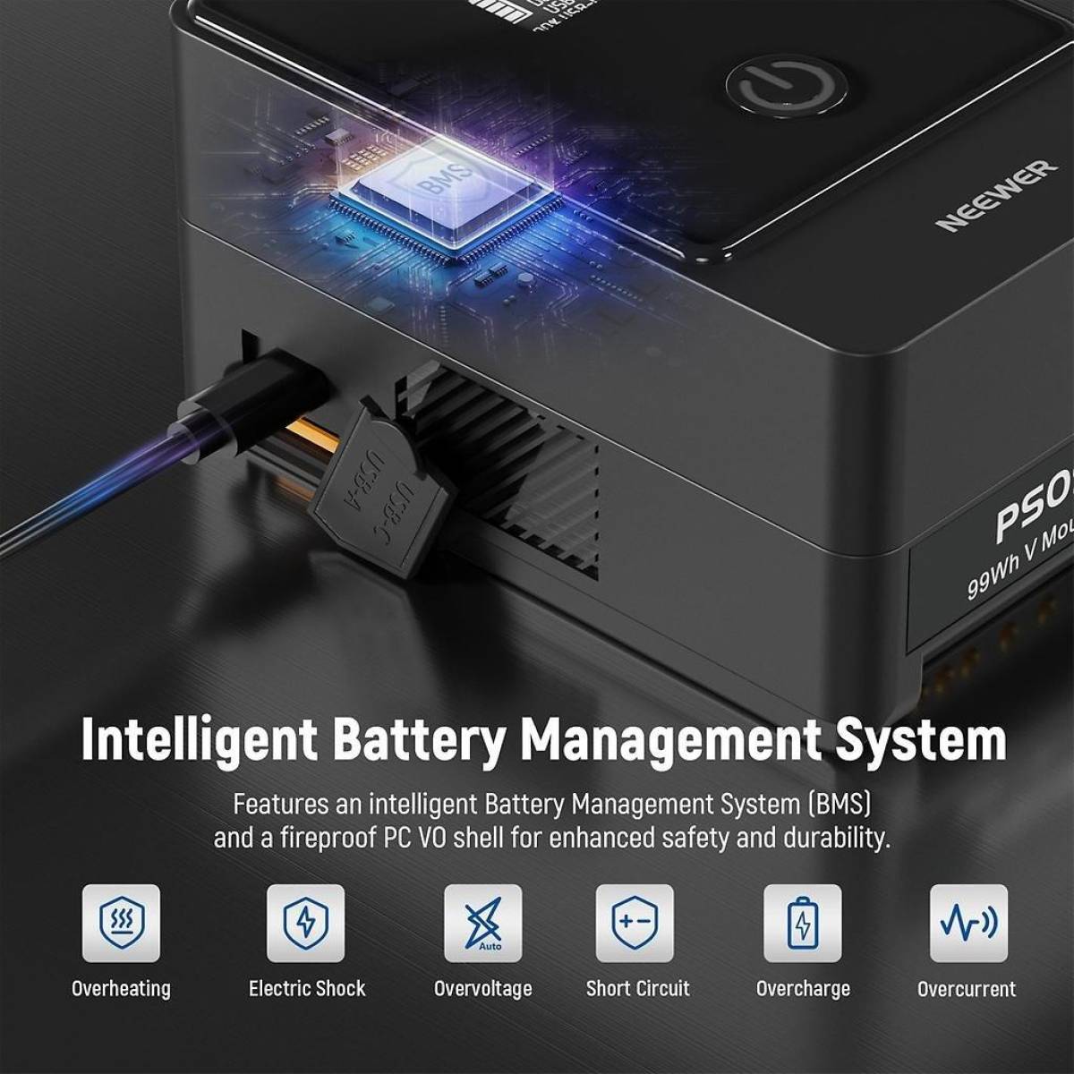 PS099E V-Mount Lithium Akku