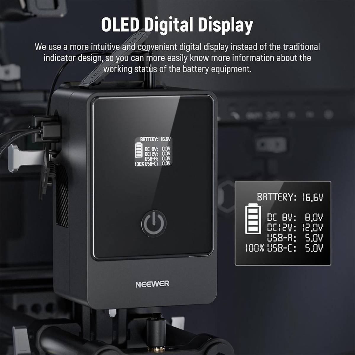 PS099E V-Mount Lithium Akku