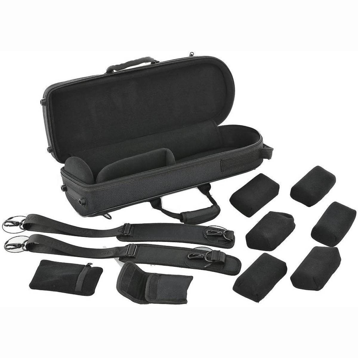 708710 Trompetenkoffer Symphony schwarz