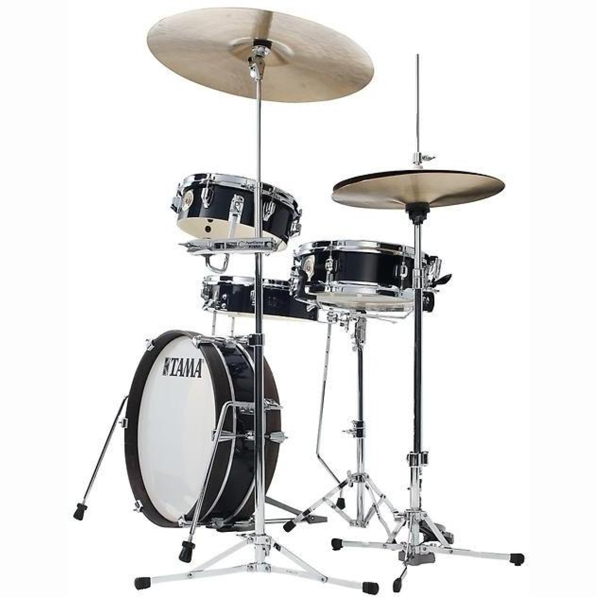 LJK48P-HBK Drumset Club-Jam Pancake Blac