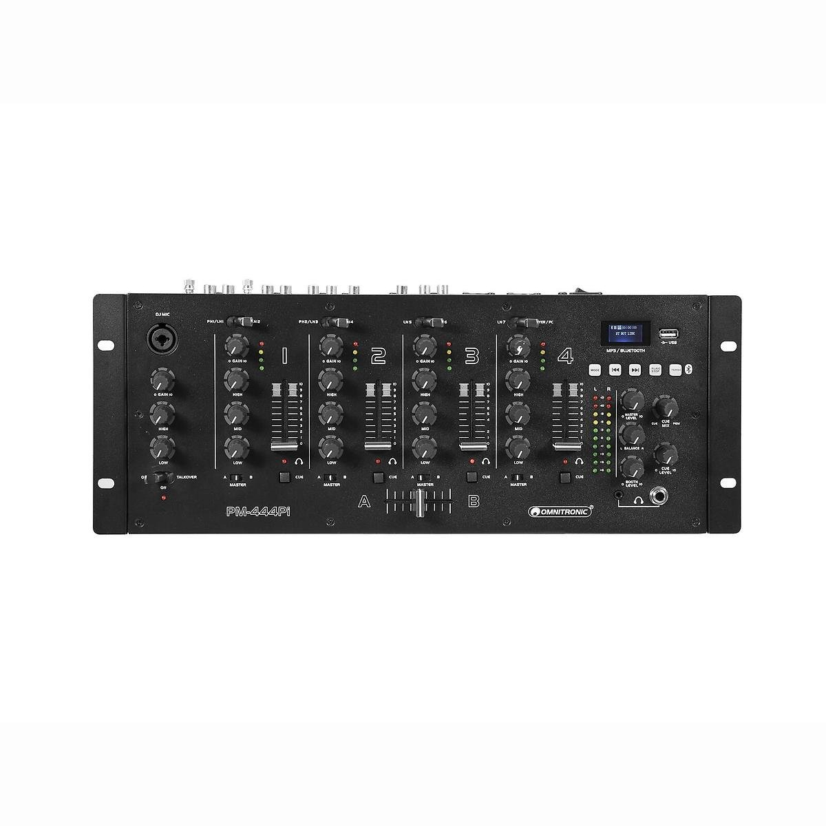 PM-444PI 4-Kanal DJ Mixer PM-444PI 4-Kanal DJ Mixer