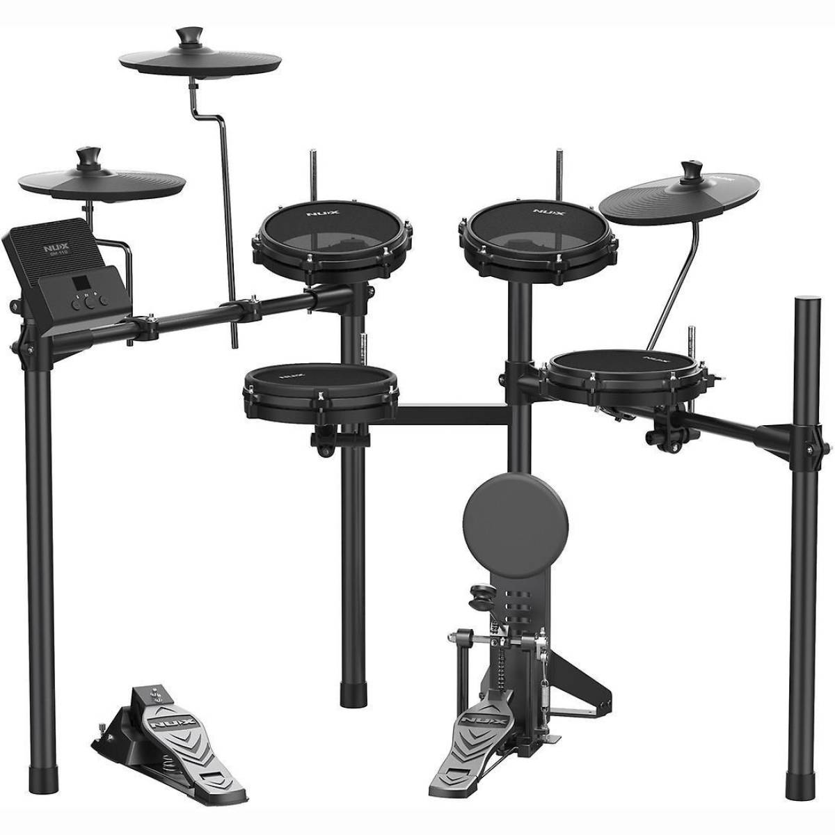 DM-110 Drumset inkl. Rack + Pedalen
