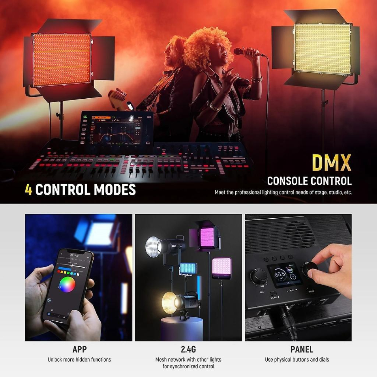 AP150C RGB DMX LED Panel 150 Watt AP150C RGB DMX LED Panel 150 Watt