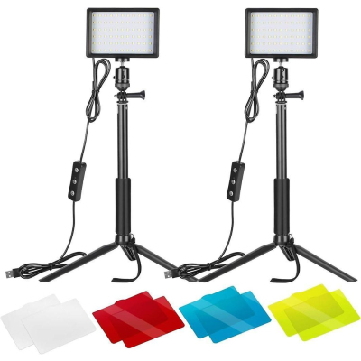 ZC-10S Mini-LED-Licht, 2 Mini-Stativ