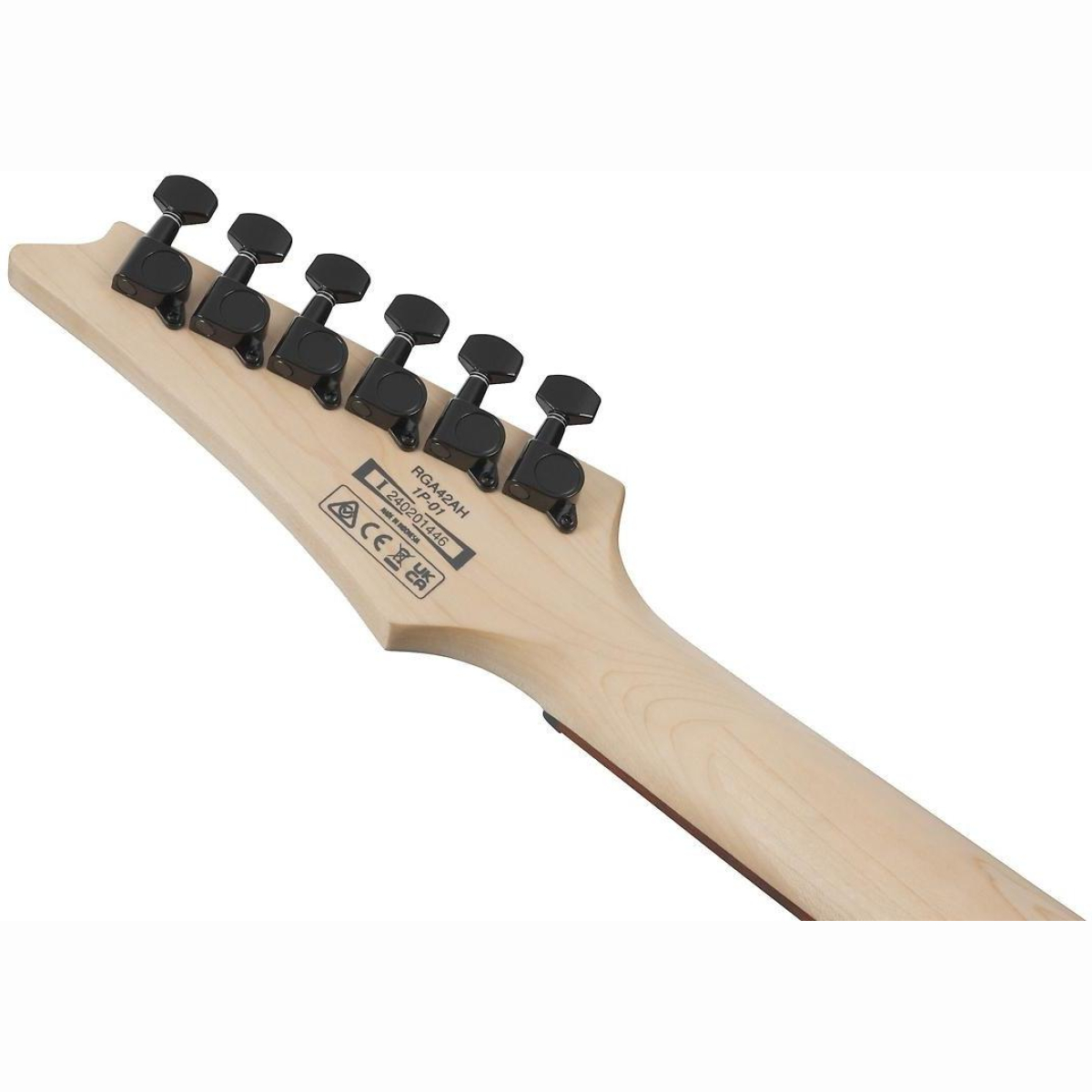 RGA42AH-BKS Black Stained E-Gitarre