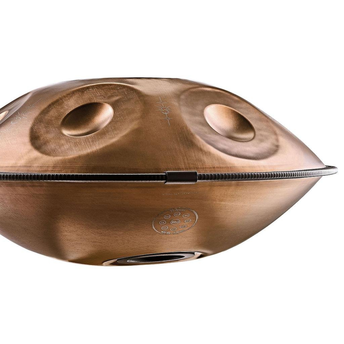 Handpan Bb Amara 432 Hz Stainless Steel Handpan Bb Amara 432 Hz Stainless Steel