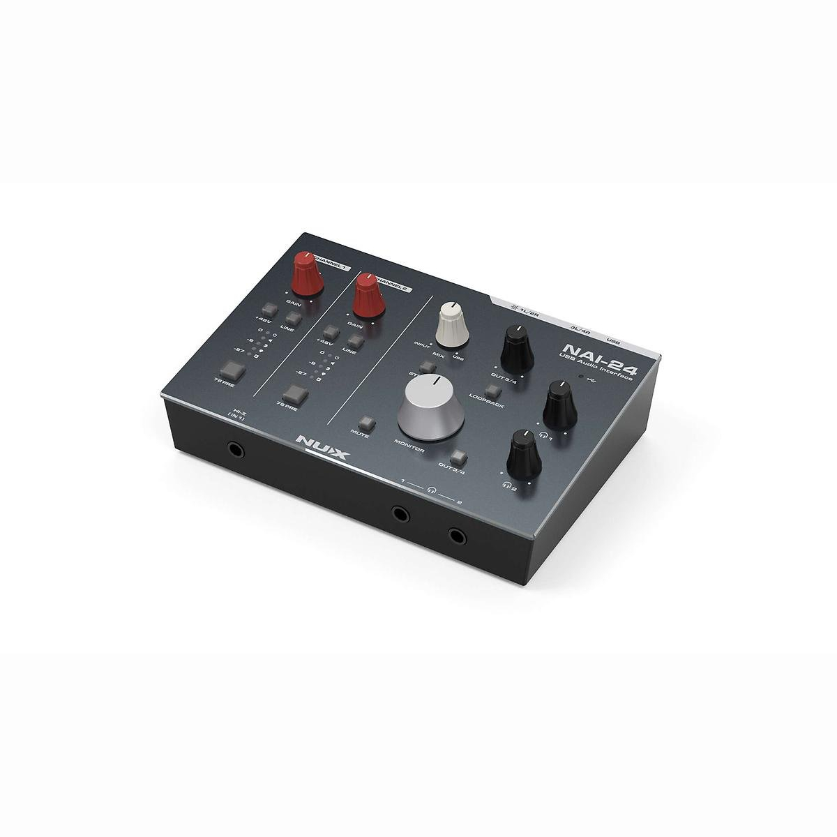 NAI-24 USB-Audio interface 2 in/4 out NAI-24 USB-Audio interface 2 in/4 out