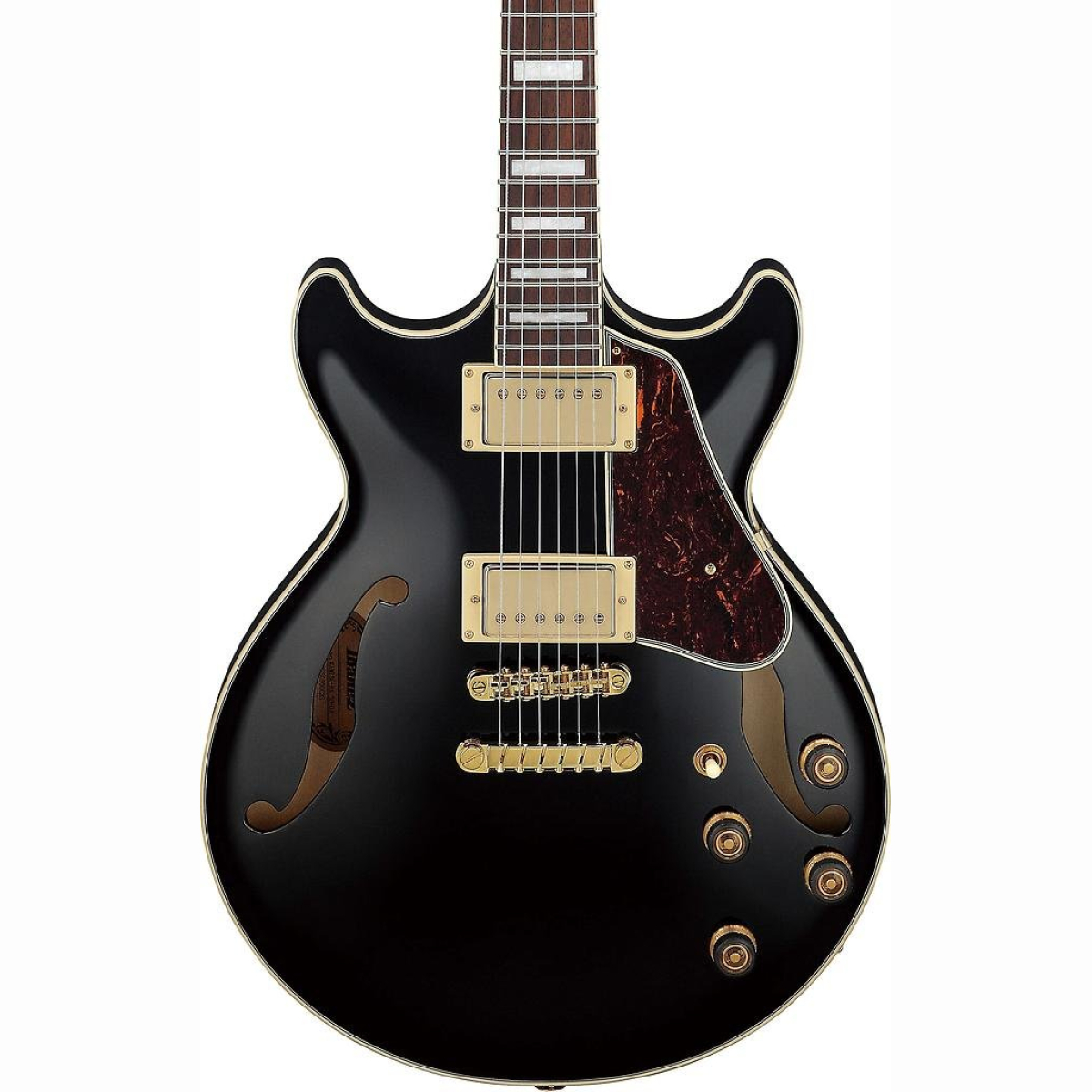 AM73G-BK E-Gitarre Hollobody