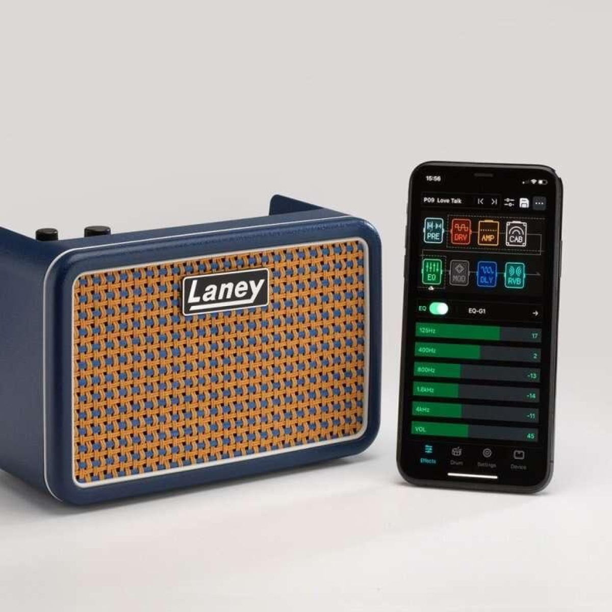 PRISM-Mini-BL Mini Desktop Amp Blue