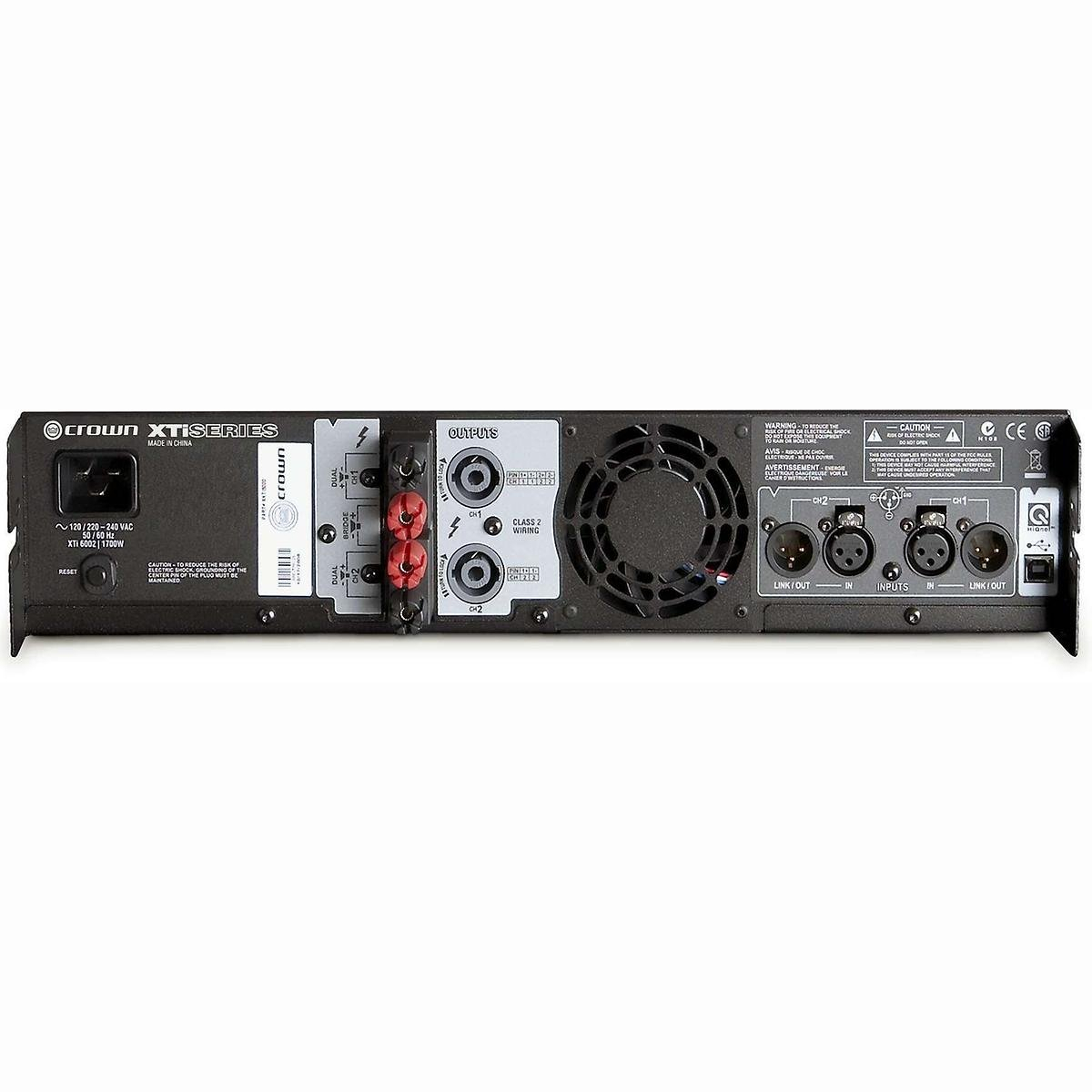 XTi 6002 PA Verstärker mit DSP 2x2100W