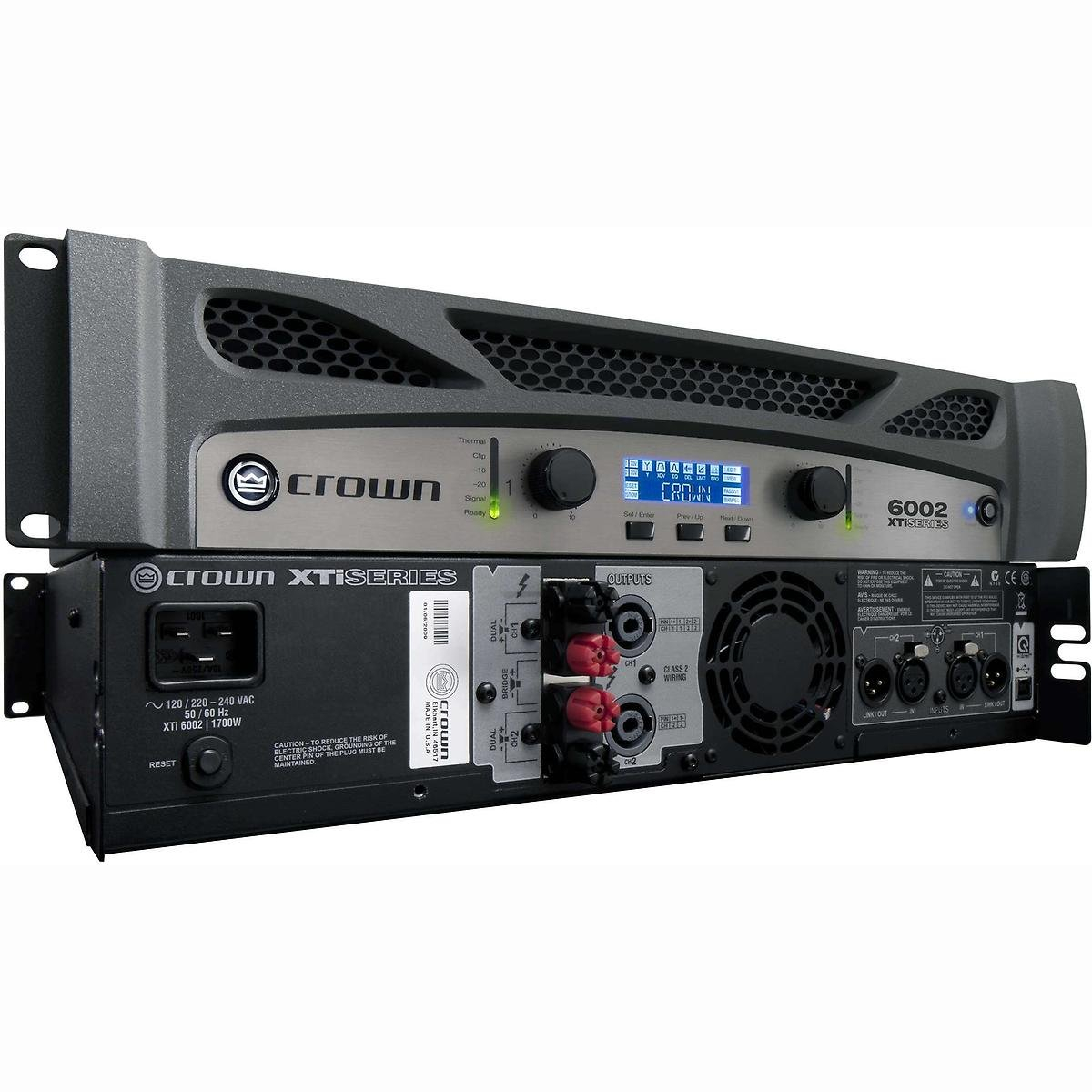 XTi 6002 PA Verstärker mit DSP 2x2100W