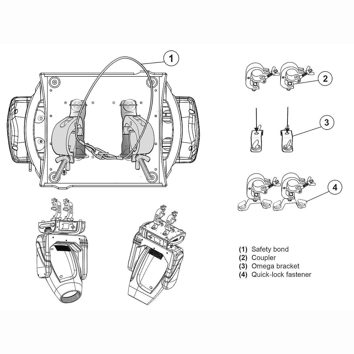 DMH-380 Hybrid CMY Moving Head
