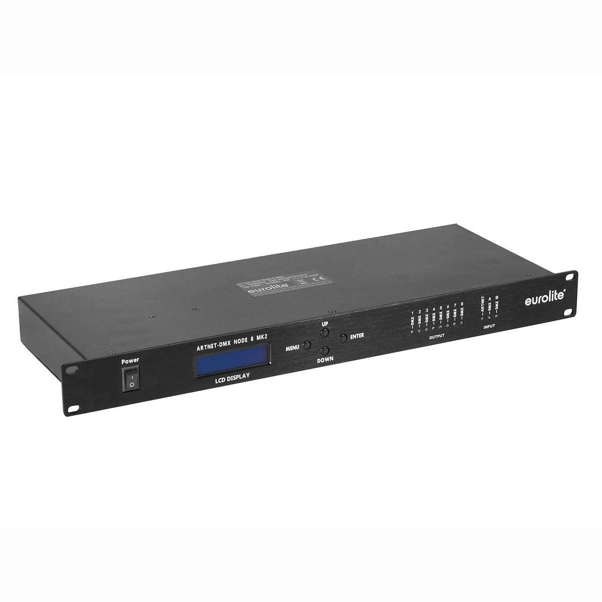 Art-Net-DMX Splitter Node 8 MK2 Art-Net-DMX Splitter Node 8 MK2
