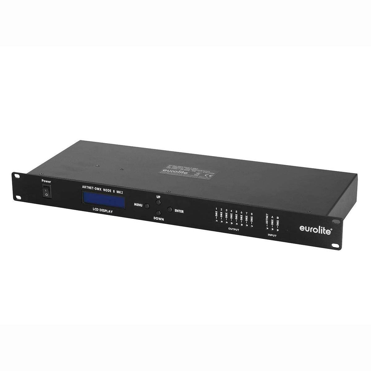 Art-Net-DMX Splitter Node 8 MK2 Art-Net-DMX Splitter Node 8 MK2