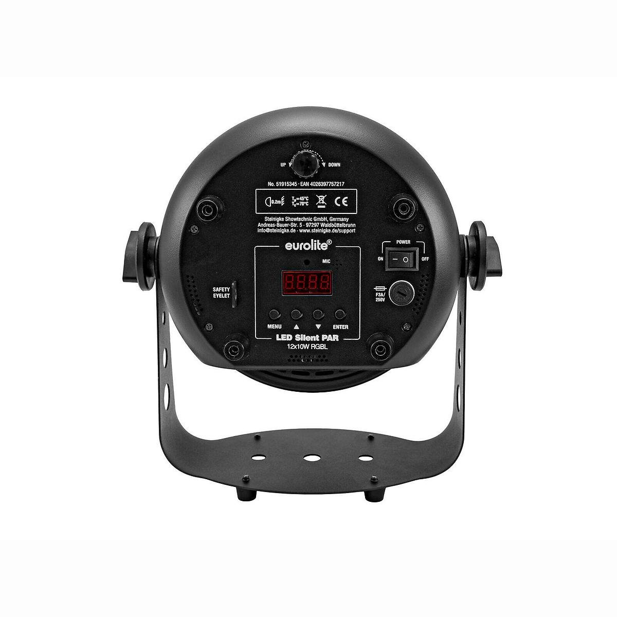 LED Silent Par 12 X 10 Watt
