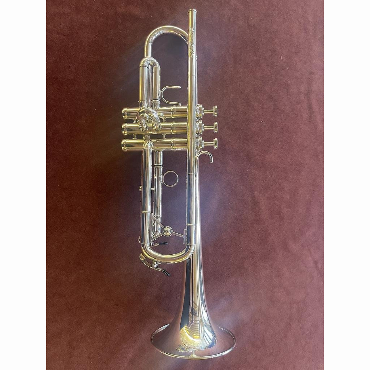 Trompete Schagerl Empire Silber mit Etui