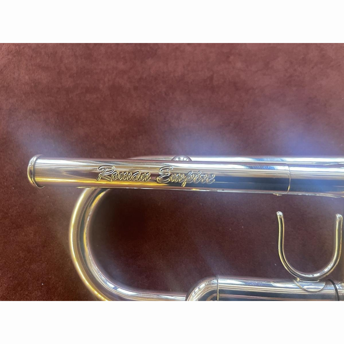 Trompete Schagerl Empire Silber mit Etui