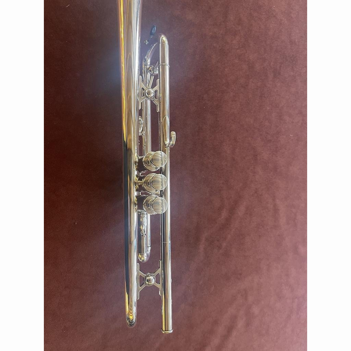 Trompete Schagerl Empire Silber mit Etui