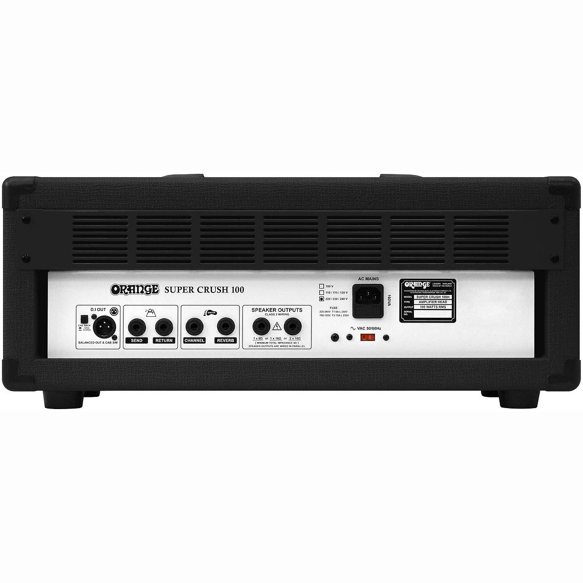 Super Crush 100 BK Topteil Solid State
