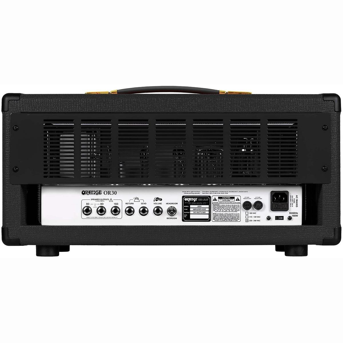 OR30 BK E-Gitarren Topteil Vollröhre